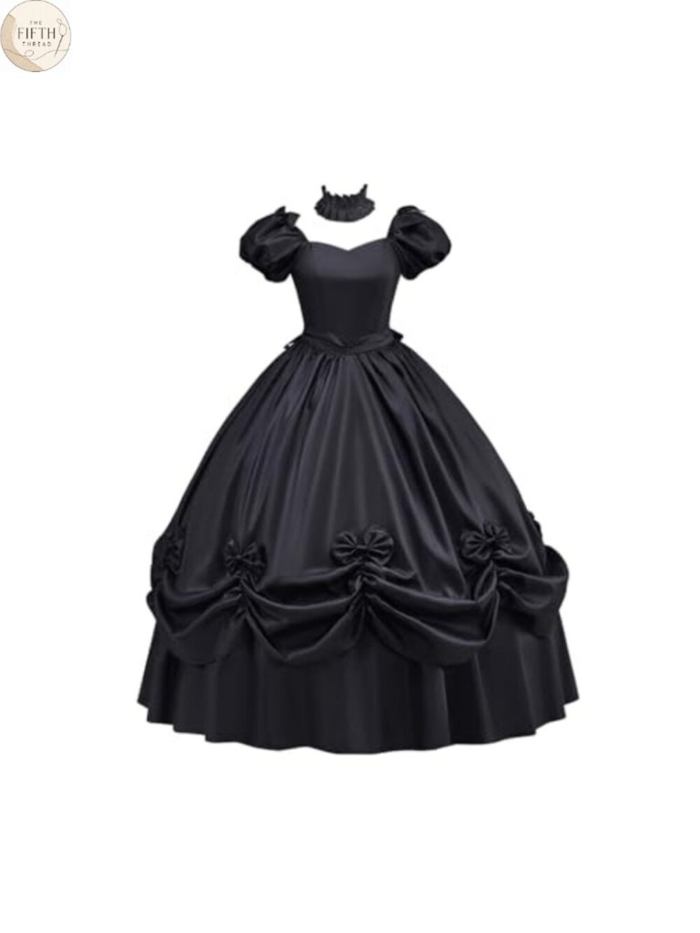 Gothic Victorian Rococo Dress A-Line Ball Gown Medieval Evening